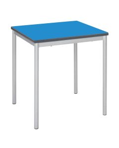 RT32 Square Table -600 x 600 x 530mm - Blue/Charcoal