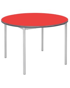 RT32 Circular Table - 110 dia. x 530mm - Red/Charcoal