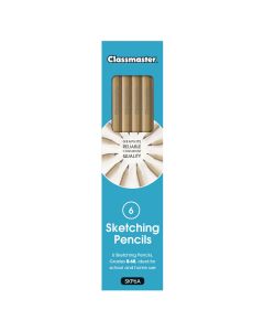 Classmaster Sketching Pencils - Pack of 6