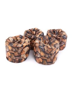 Logpile Print Textiles Wipe Clean 4 Small Beanbags