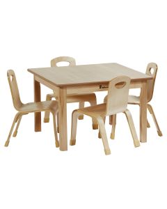 Millhouse Square Table H40cm 4 Chairs H26cm