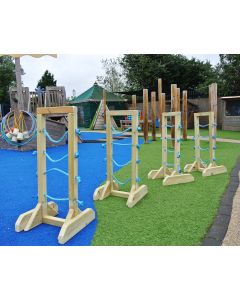 Wooden Channelling Stands - Pack of 4