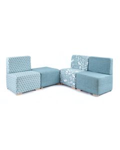 Woodland Modular Corner Sofa Set - Duck Egg
