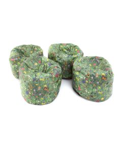 Wild Flower Textiles Wipe Clean 4 Small Beanbags