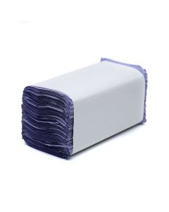Blue Interfold Hand Towel 1ply - Pack of 24