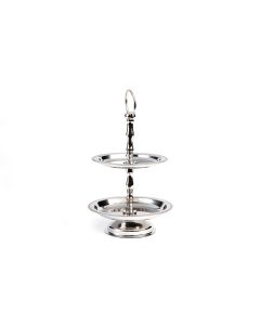 2 Tier Metal Cake Stand