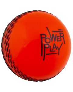 Powerplay Cricket Ball - Orange