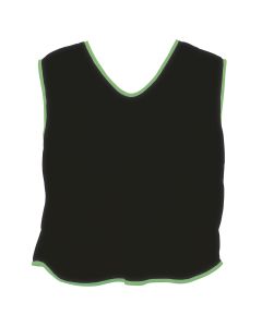 Plain Mesh Training Bib - Youths - Black