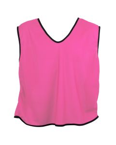 Plain Mesh Training Bib - Adults - Pink