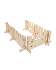 Double Fence Panel & Gate Set