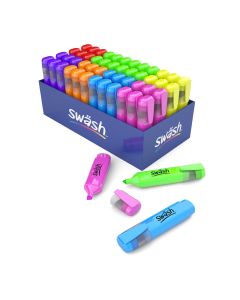 Swash Highlighter Marker - Assorted - Pack of 48