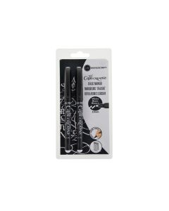 Manuscript Italian Markers - White - Pack of 2