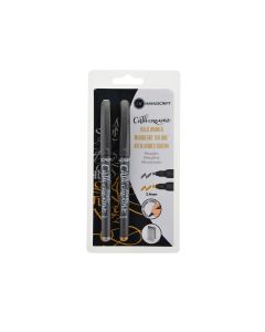 Manuscript Italian Markers - Metallic - Pack of 2