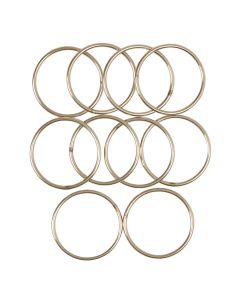 Metal Sensory Rings - Pack of 10