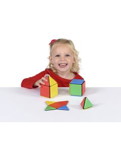 Solid Magnetic Polydron Starter Set