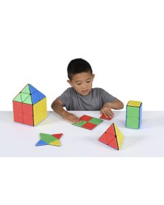 Solid Magnetic Polydron Class Set