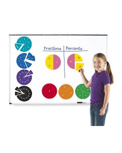 Giant Double -Sided Magnetic Fraction Circles