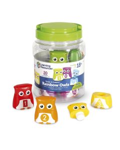 Snap-n-Learn Rainbow Owls