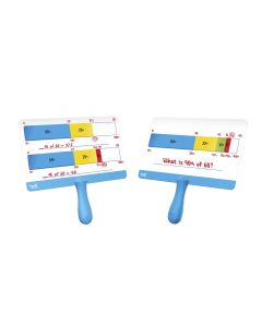 Percent Bar Paddle Boards - Set of 4