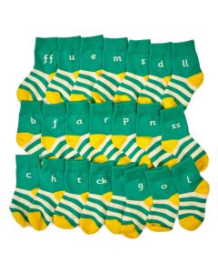 Letter and Sound Socks - Phase 2