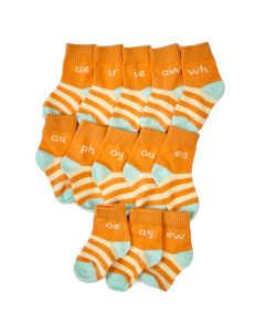 Letter and Sound Socks - Phase 5