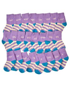 Letter and Sound Socks - Phase 3