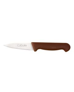 Brown Handled Vegetable Knife