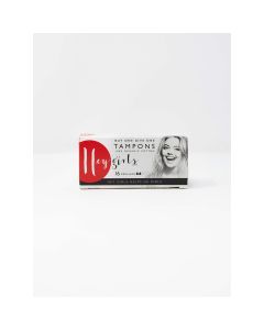Hey Girls - Organic Tampons - Regular - Pack of 16