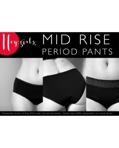 Everyday Period Pants Mid - Rise - Small