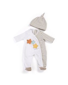 Dolls Sleepsuit and Hat
