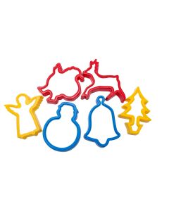 Christmas Cutters - Pack of 6