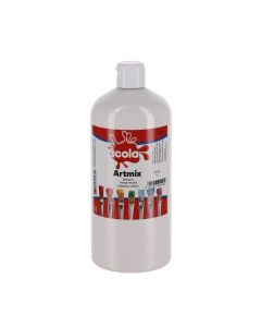 Scola Artmix Ready Mixed Paint - 1 Litre - White