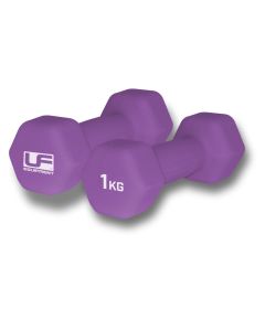 Urban Fitness Hex Dumbbells - 1kg - Pair