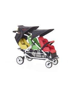 Lightweight 3 Seater Stroller