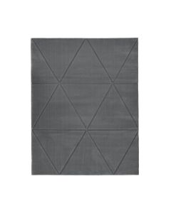 Medium Stockholm 3D Effect Rug In Grey