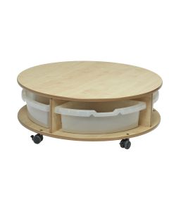 Mobile Circular Unit With 4 Trays