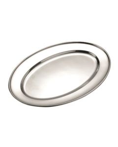Stainless Steel Meat Flat - 40cm
