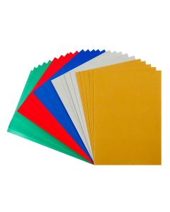 A4 Metallic Assorted Card - Pack of 25