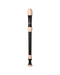 Recorder Workshop Treble Recorder - Black With White Trim