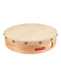 Percussion Plus Wood Shell Tambour - 8"