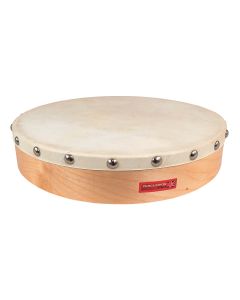 Percussion Plus Wood Shell Tambour - 10"