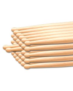 Percussion Plus Drum Stick Brick Maple 5B - 12 Pairs