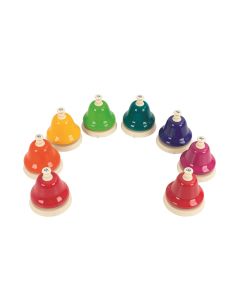 Percussion Plus PP273 Colour Desk Bells - Set of 8