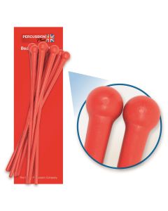Hard Plastic One Piece Beaters - Pack of 5 pairs