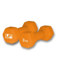 Urban Fitness Hex Dumbbells - 3kg - Pair