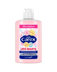 Carex Love Hearts Hand Gel - 300ml - Pack of 6