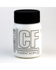 Chromeflow CF Student Acryl Paint - 500ml - Titanium White