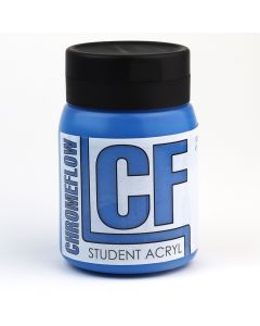 Chromeflow CF Student Acryl Paint - 500ml - Primary Cyan