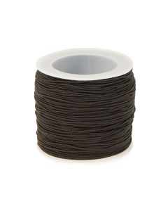 Bead Thonging 1mm x 100m - Black