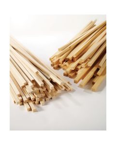 Jelutong Square Section - 8mm - Pack of 100